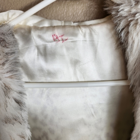 Frost Fighter Vintage Girls Full Length Hooded Buttonfront Faux Fur Coat-Size 16 - Picture 8 of 10